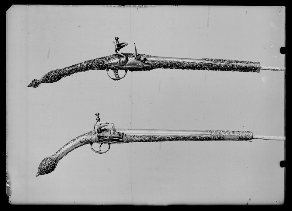Snapplås-flintlåspistoler - Livrustkammaren - 68774