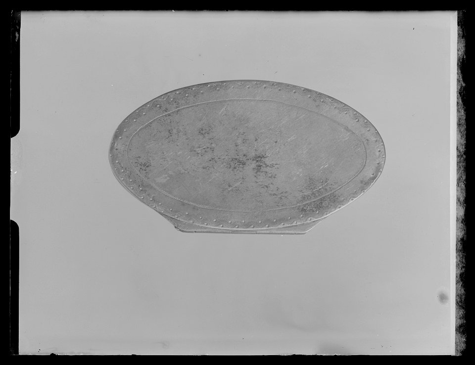 Snusdosa av silver - Livrustkammaren - 2195