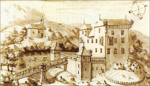 Snežnik - Valvasor drawing