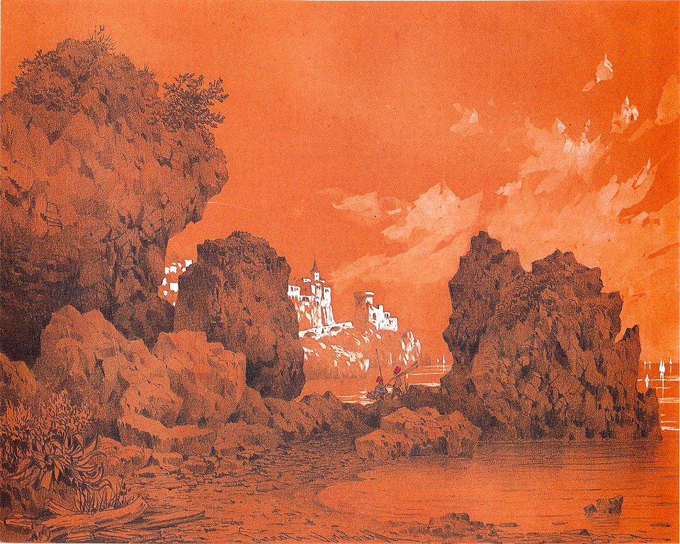 Socrat Vorobiev - A Castle on the Sea Shore
