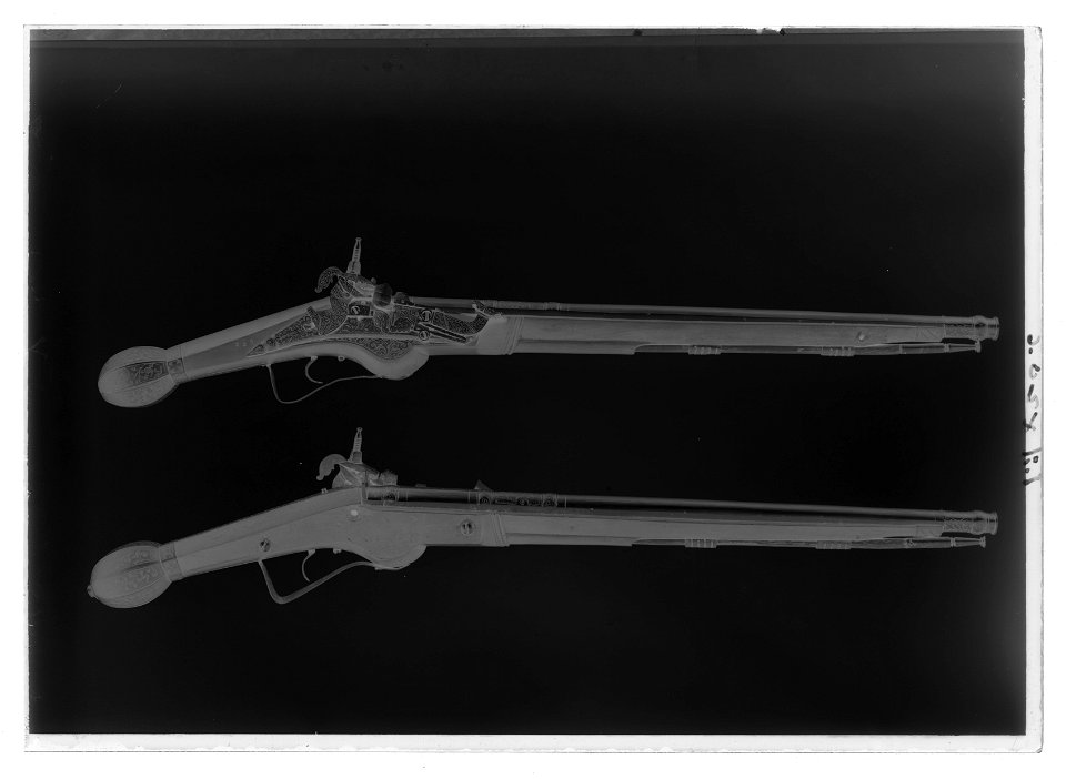 Snapplåspistoler - Livrustkammaren - 78590-negative