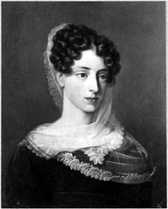 Sofia, 1801-1865, prinsessa av Sverige, gift med storhertig Leopold av Baden - Nationalmuseum - 32847