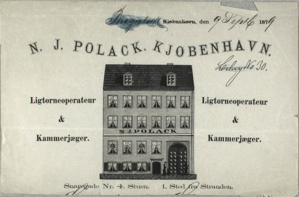 Snaregade 4 - N. J. Polack