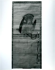 Soga Chokuan - Hunting Hawk on Perch - 14.76.20 - Metropolitan Museum of Art