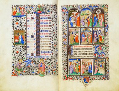 Sobieski Hours - Royal Collection f12v-13r