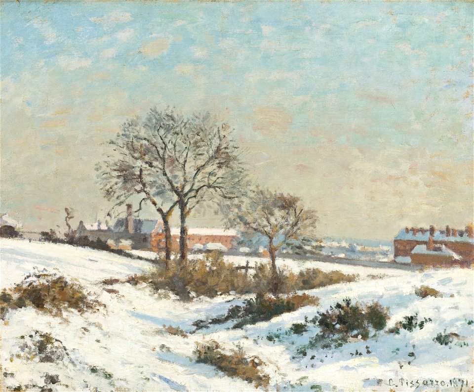 Snowy Landscape at South Norwood