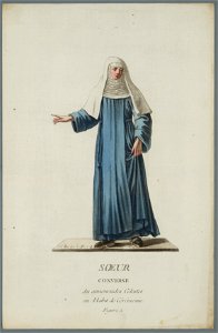 Soeur converse des annonciades Célestes, objectnr A 16331