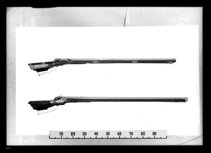 Snapplåsstudsare, springlås, infjäderslås, Sverige, 1640-tal - Livrustkammaren - 18596