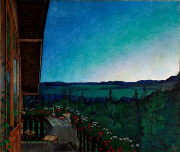 Harald Sohlberg - Summer Night - NG.M.00525 - National Museum of Art, Architecture and Design