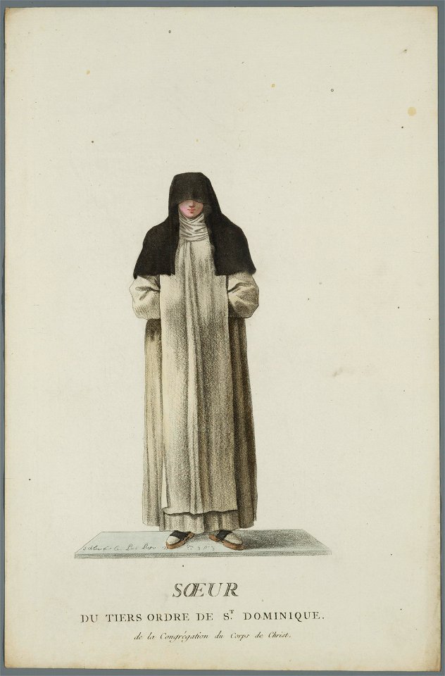 Soeur du Tiers ordre de St. Dominique, objectnr A 16382
