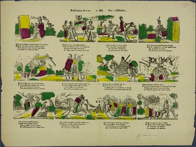 Soldaten leven-Catchpenny print-PRENT 0084