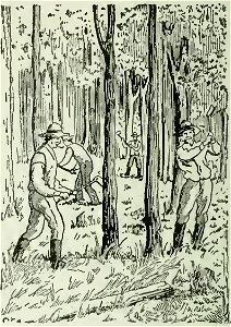Société Saint-Jean-Baptiste - La corvée (deuxième concours littéraire), 1917 (page 162 crop)