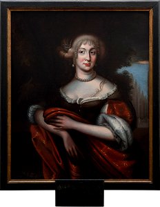 Sofia Amalia, prinsessa av Nassau-Siegen - Nationalmuseum - 14703. Free illustration for personal and commercial use.