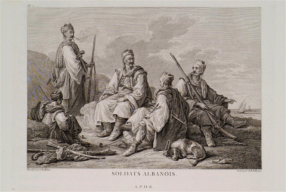 Soldats Albanois - Choiseul-gouffier Gabriel Florent Auguste De - 1782