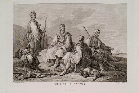 Soldats Albanois - Choiseul-gouffier Gabriel Florent Auguste De - 1782