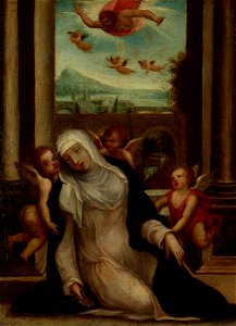 Sodoma - The Ecstasy of Saint Catherine of Siena - 1871.90 - Yale University Art Gallery