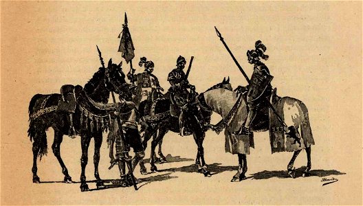 Soldados a caballo
