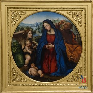 Sodoma - Sacra famiglia con angelo e san Giovannino, 1906, XX, 62