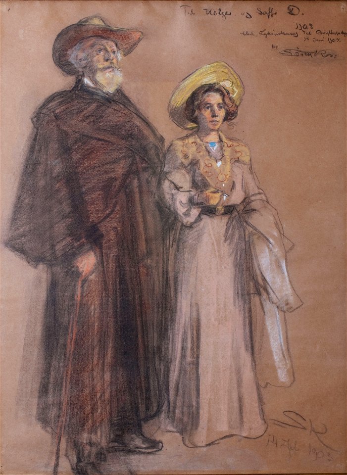 Soffi og Holger Drachmann