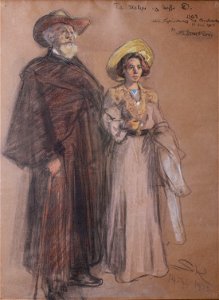 Soffi og Holger Drachmann