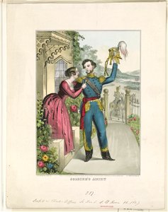 Soldier's adieu - lith. & pub. by J. Baillie, N.Y. LCCN98513747