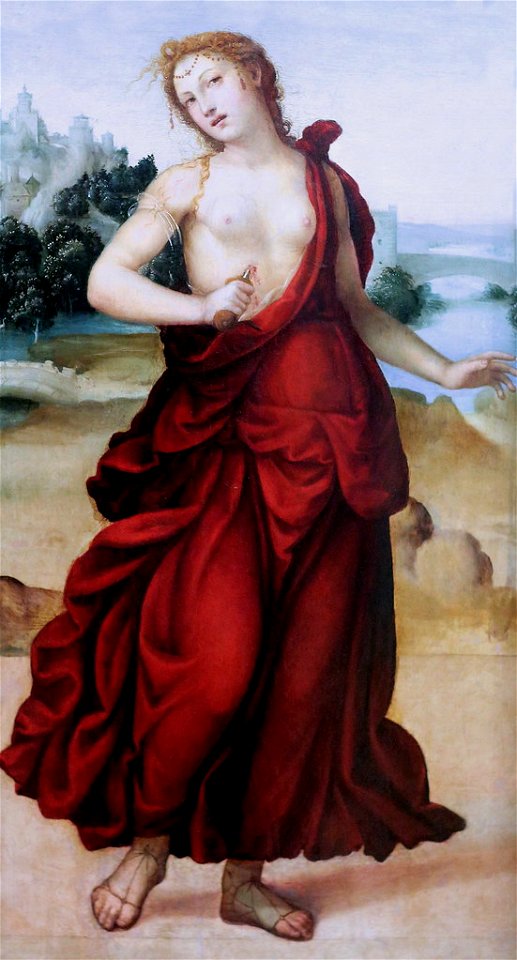 Sodoma - Lucrèce. vers 1510. Hannover. Landesmuseum