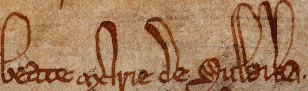 Soliloquies OE - beate marie de suwika (British Library Cotton MS Vitellius A XV, folio 5r)