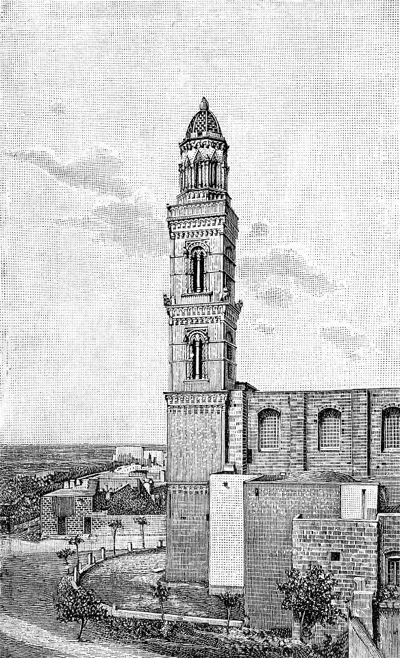 Soleto - Campanile (xilografia)