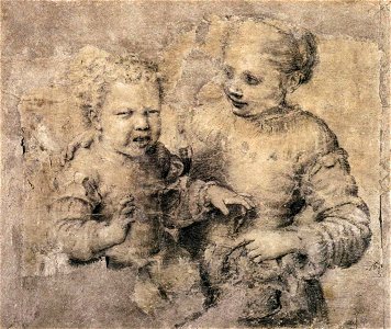Sofonisba Anguissola - Asdrubale Bitten by a Crawfish - WGA00698