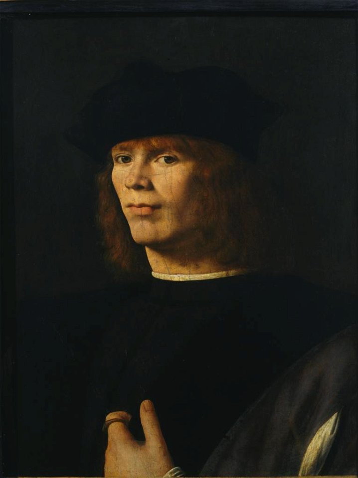 Solario - Portrait of a Young Man, 1500 - 5, 325