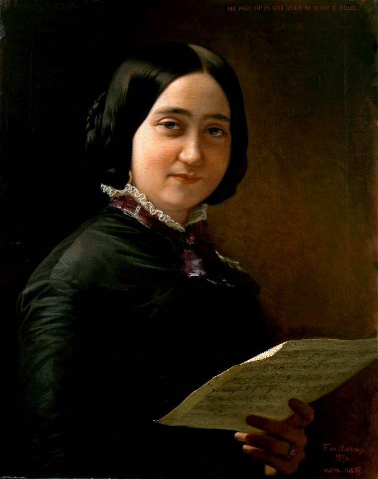 Sofía Vela y Querol, por Federico de Madrazo