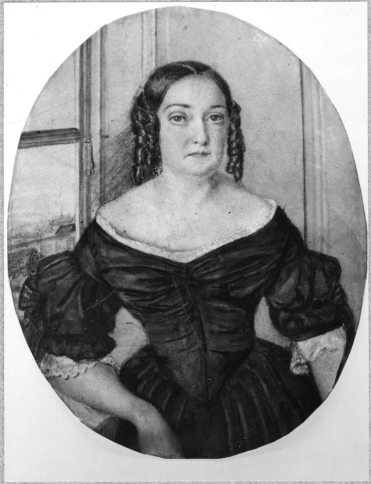 Sofia Crusenstolpe, 1807-1865, född Palmstruch, gift med Magnus Jakob Crusenstrolpe - Nationalmuseum - 24190