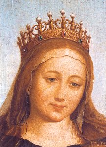 Solothurner Madonna Detail nach erster Rest