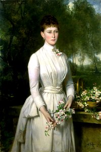 Zon, Karl Rudolf - Portrait of Grand Duchess Elizabeth Feodorovna, Hermitage