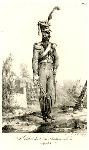 Soldat du train. artillerie légère (ex-garde) (BM 1855,0414.80)
