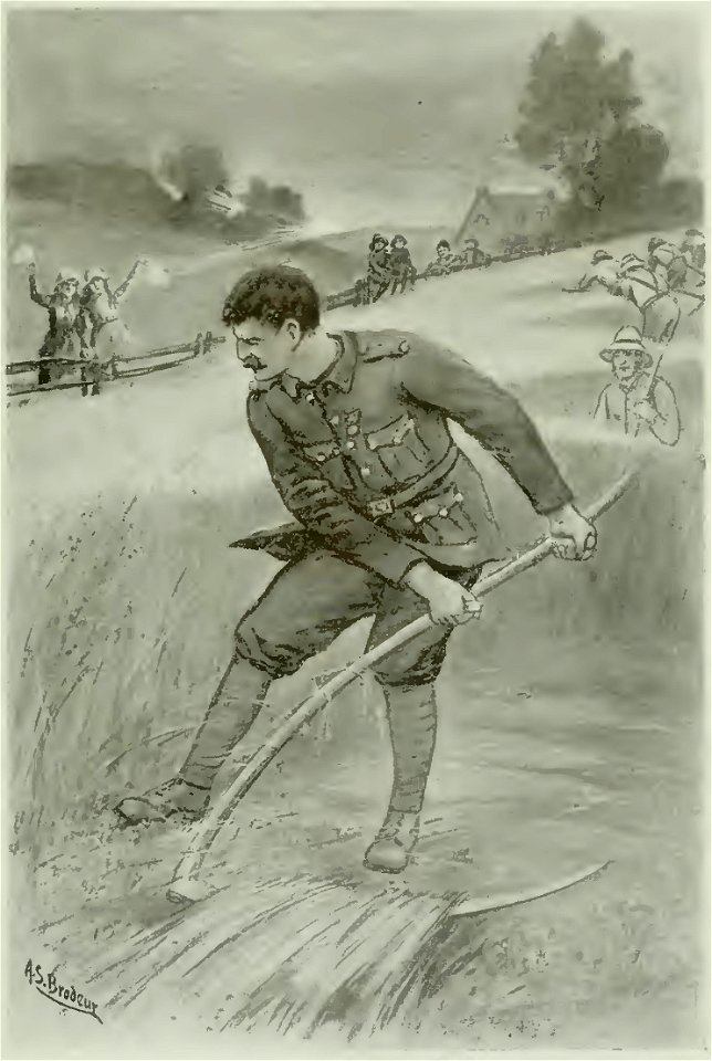 Société Saint-Jean-Baptiste - La corvée (deuxième concours littéraire), 1917 (page 187 crop)