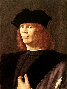 Andrea Solario - Portrait of a Man - WGA21606