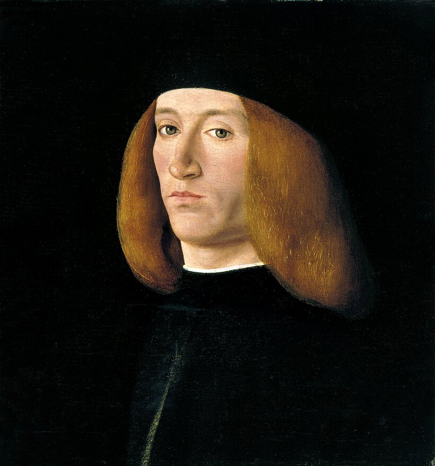 Andrea Solario - Ritratto di un giovane