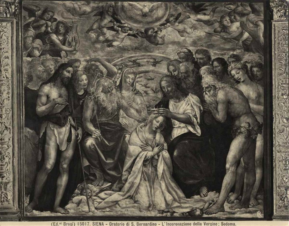 Sodoma, incoronazione della vergine