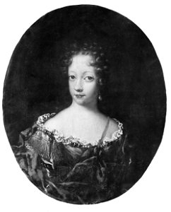 Sofia Hedvig, 1677-1735, prinsessa av Danmark (David von Krafft) - Nationalmuseum - 15799. Free illustration for personal and commercial use.