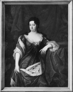 Sofia Charlotta, 1668-1705, prinsessa av Braunschweig-Lüneburg-Hannover - Nationalmuseum - 14765. Free illustration for personal and commercial use.