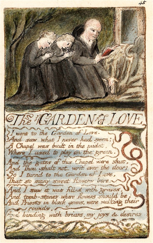 Songs of Innocence and of Experience copy N object 16 The GARDEN of LOVE