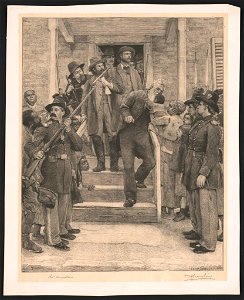 Soldiers and prisoner) - T. Hovenden 1884 ; Fredk. Juengling sc. N.Y. '84 LCCN2004670657
