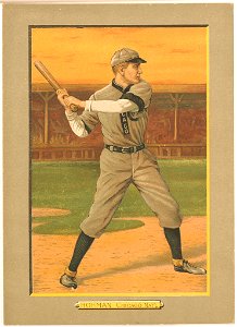 Solly Hofman, Chicago Cubs, baseball card portrait LCCN2007685611