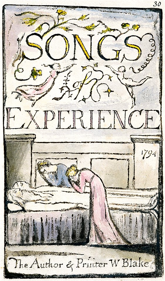 Songs of Innocence and of Experience copy L object 30 Title Page for Songs of Experience
