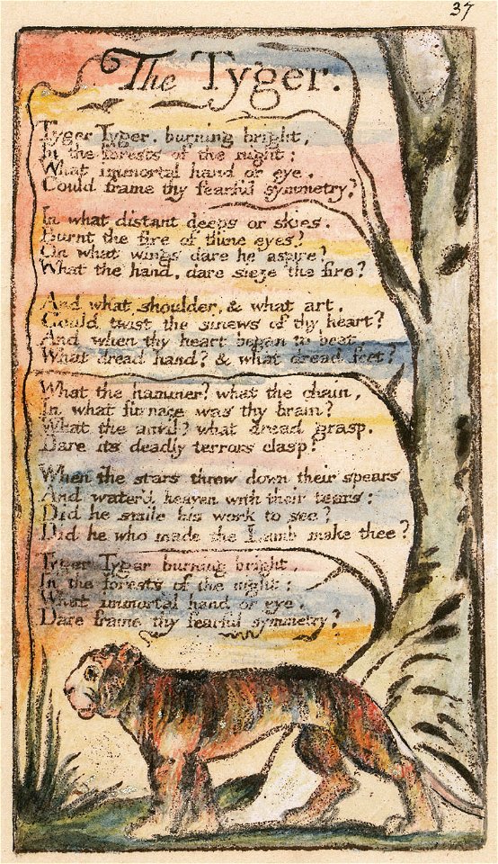 Songs of Innocence and of Experience copy N object 8 The Tyger