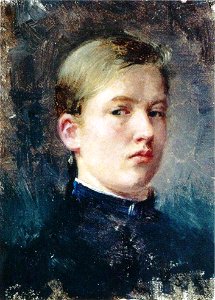 Soldan-Brofeldt self portrait