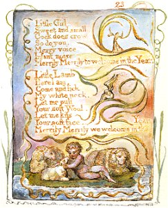 Songs of Innocence and of Experience, copy Y, 1825 (Metropolitan Museum of Art) object 23 SPRING