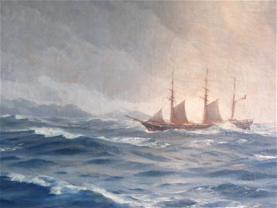 Somerscales - Frente a la costa -1920