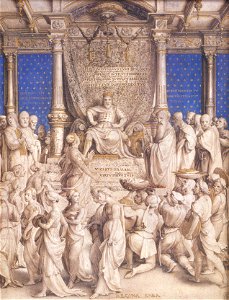 Solomon and the Queen of Sheba, by Hans Holbein the Younger